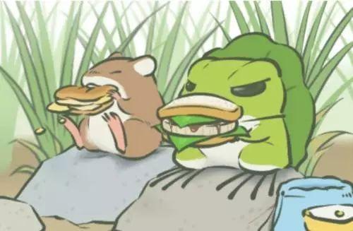 网红青蛙变打气别吃瓜,别吃瓜,看它如何萌翻全场! 第3张 网红青蛙变打气别吃瓜,别吃瓜,看它如何萌翻全场! 第3张